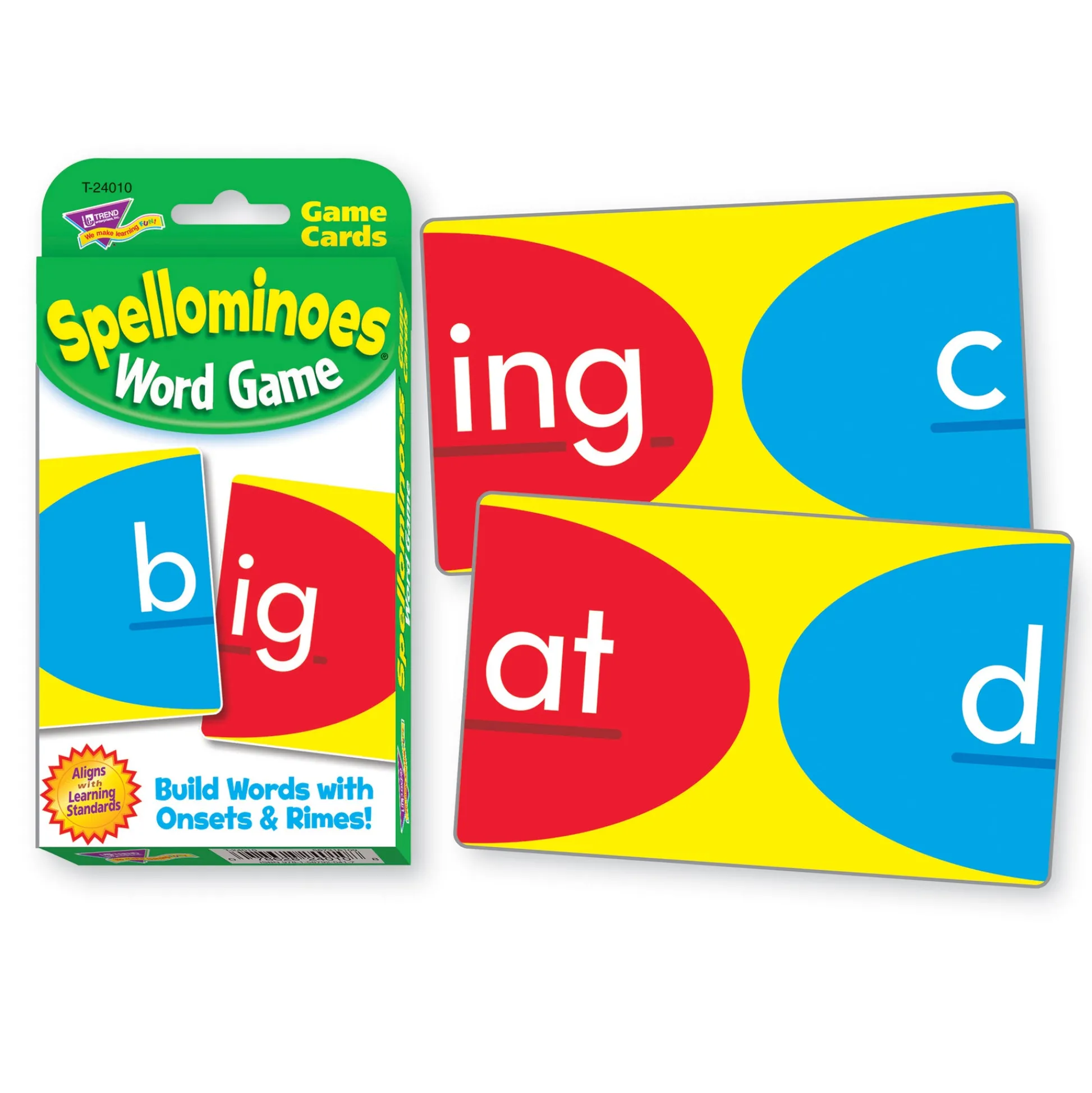 Educators Resource TREND Spellominoes Challenge Cards - Word Building Game - 6 Set Bundle* Card Games