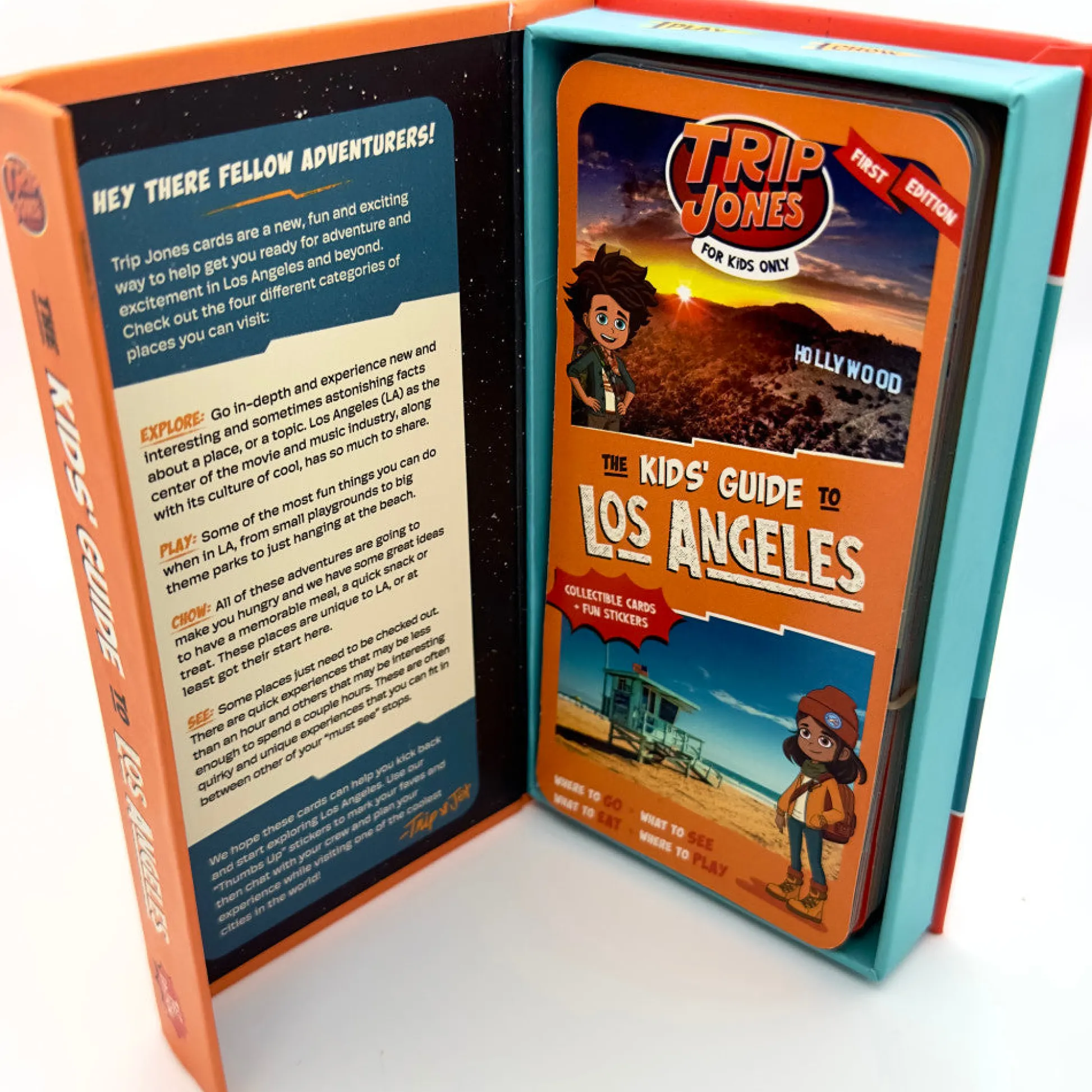 Flat River Group Trip Jones: Los Angeles Adventure - Kids' Collectible Cards, Age 6+* Trading Cards