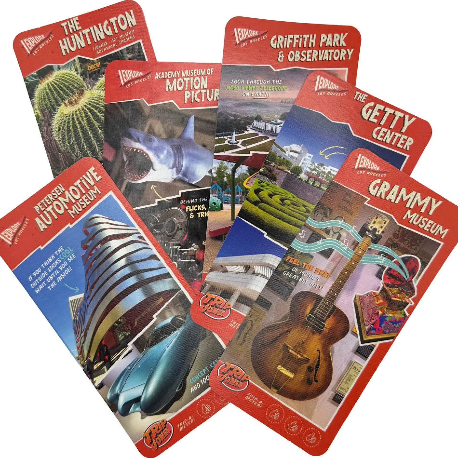 Flat River Group Trip Jones: Los Angeles Adventure - Kids' Collectible Cards, Age 6+* Trading Cards