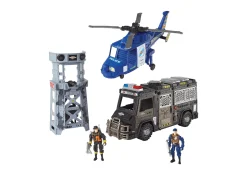 Macy's - Supplier True Heroes SWAT Police Playset with Helicopter and Truck - Toys R Us Exclusive* True Heroes|Playsets & Vehicles