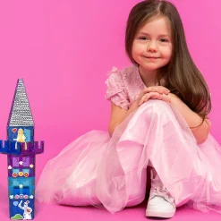 Tytan Toys Tytan Magnetic Tiles Pincess Kit - 60Pcs* Magnetic Tiles & Building Sets