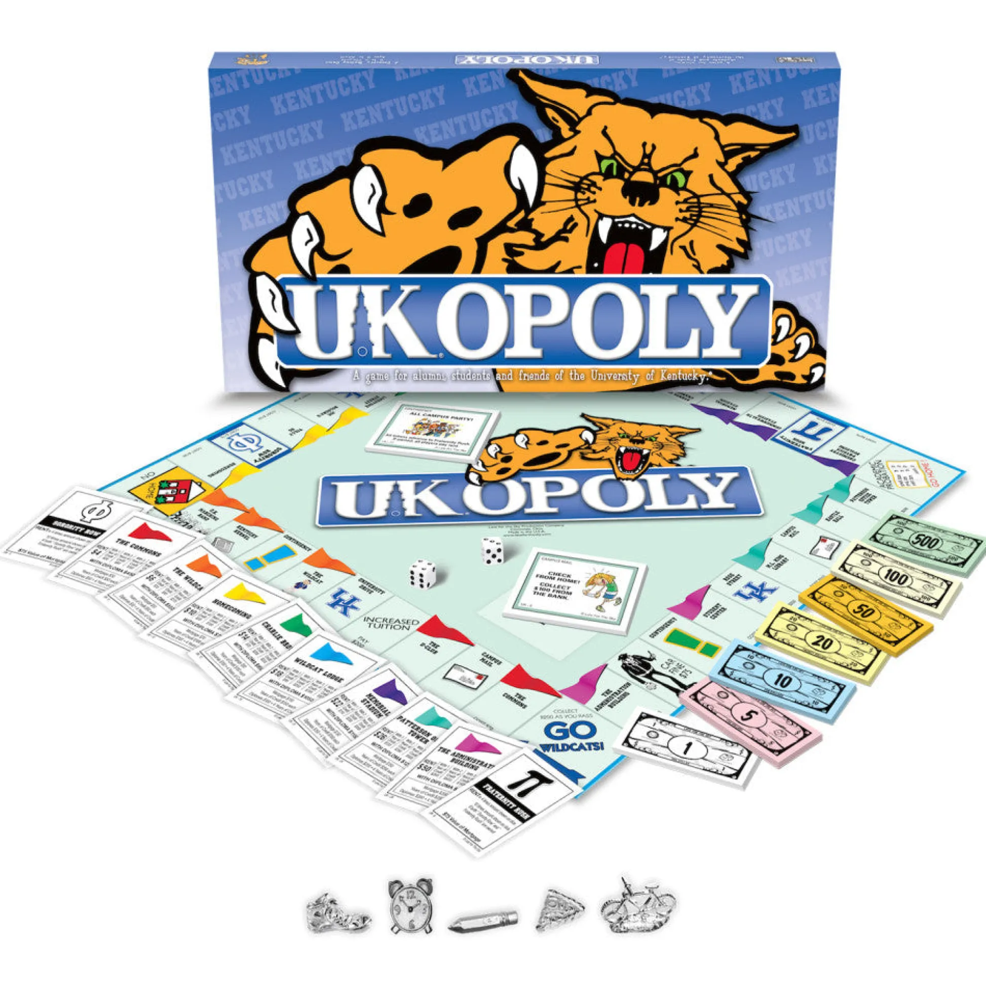 Flat River Group UK-OPOLY University of Kentucky Themed Board Game* Board Games|Role-Playing Games