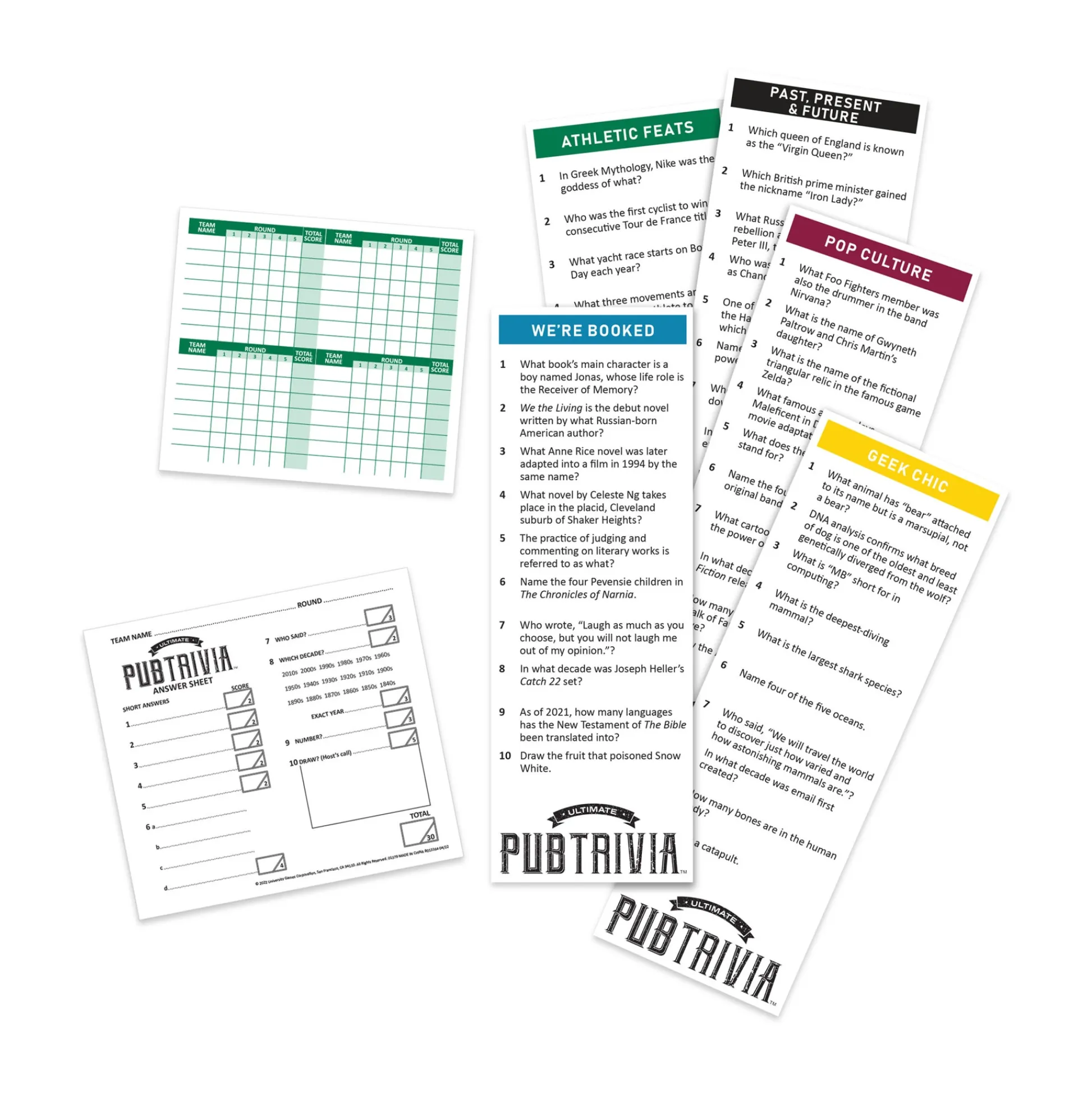 AreYouGame Ultimate Pub Trivia Game - Travel Edition Quiz Board Game* Role-Playing Games|Board Games
