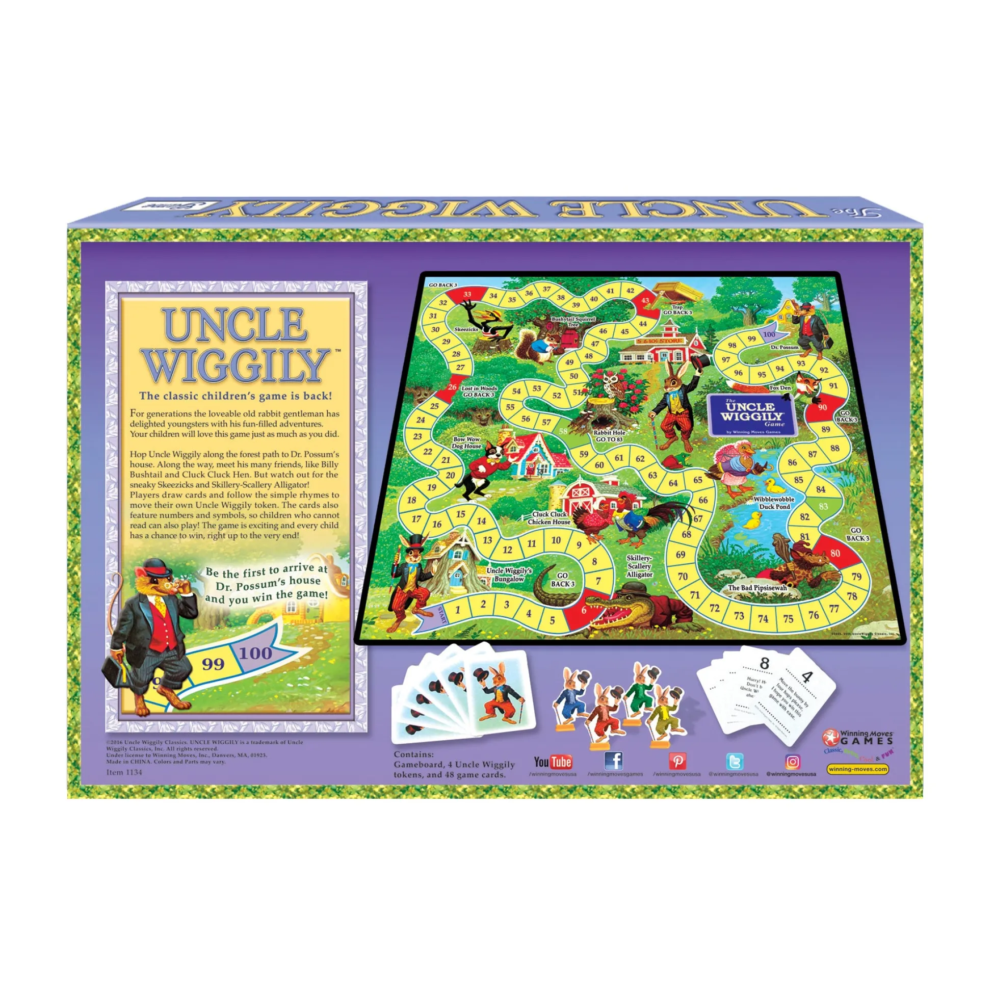 AreYouGame Uncle Wiggily Adventure Board Game* Role-Playing Games|Board Games