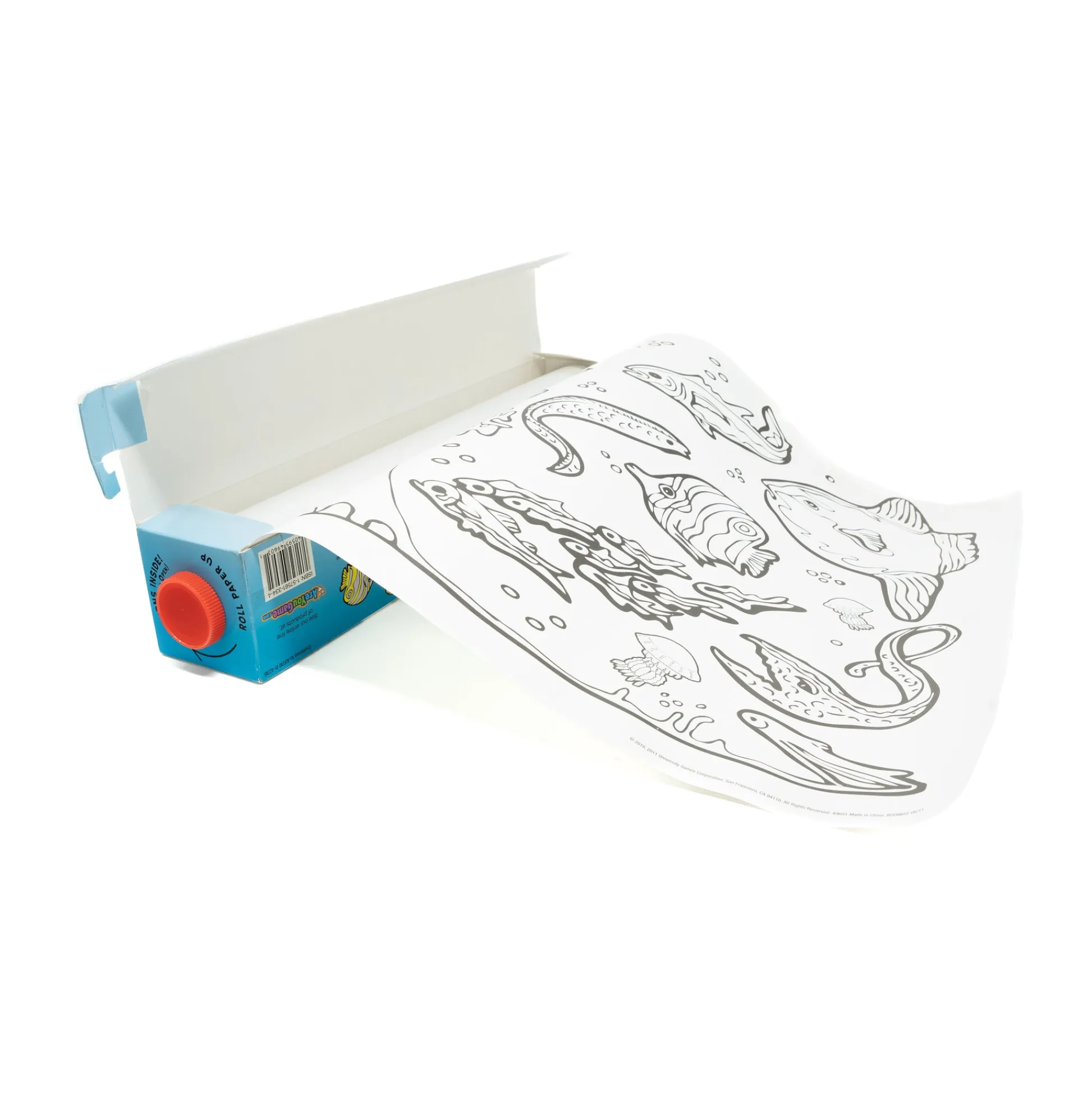 AreYouGame Under the Sea Color On! 10-Foot Coloring Roll with Crayons* Drawing, Color & Painting