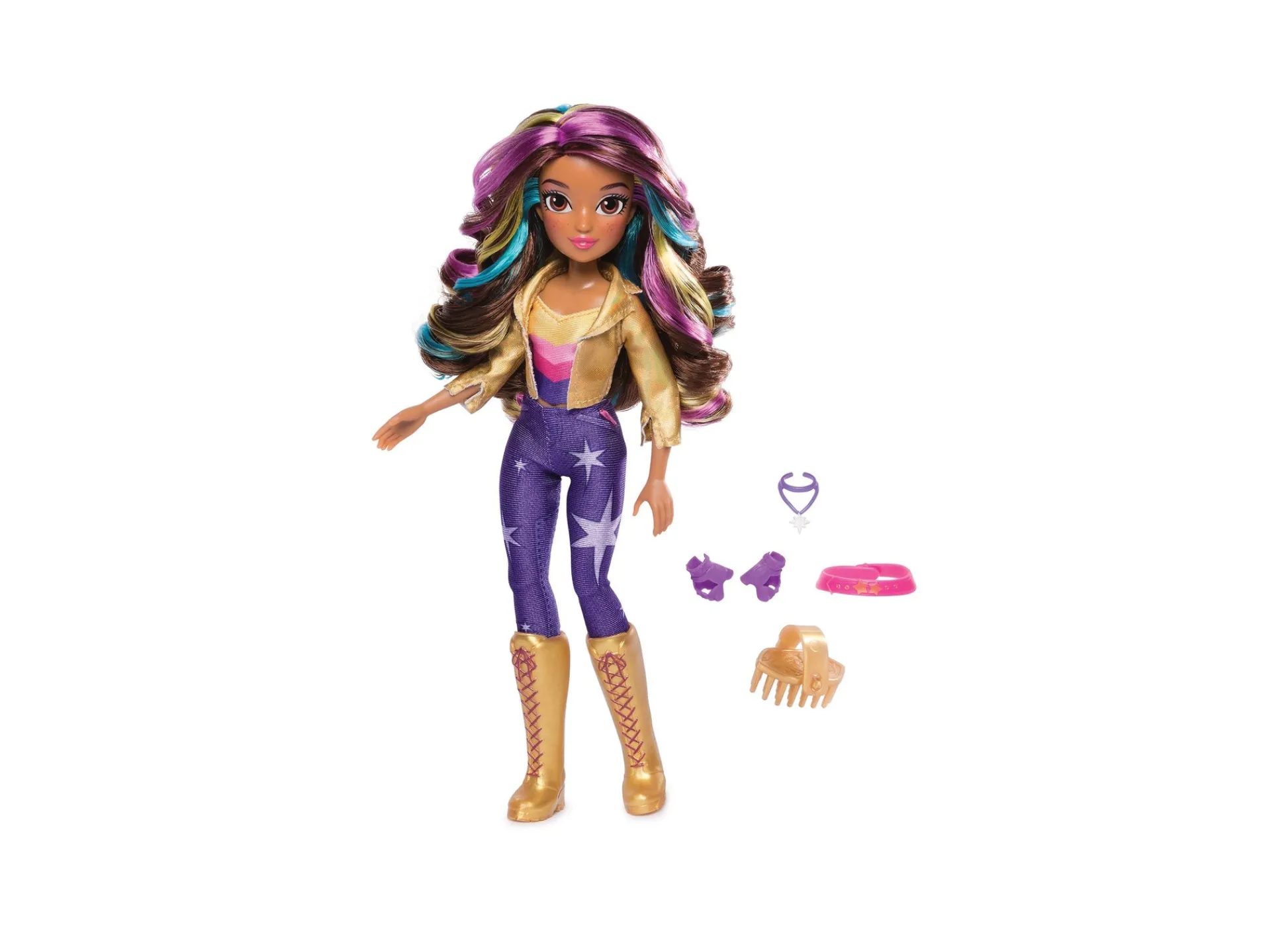 Macy's - Supplier Unicorn Academy 9.5 inch Fashion Doll - Sophia with Rainbow-Streaked Hair* Fashion Dolls|Stuffed Animals & Plush Toys