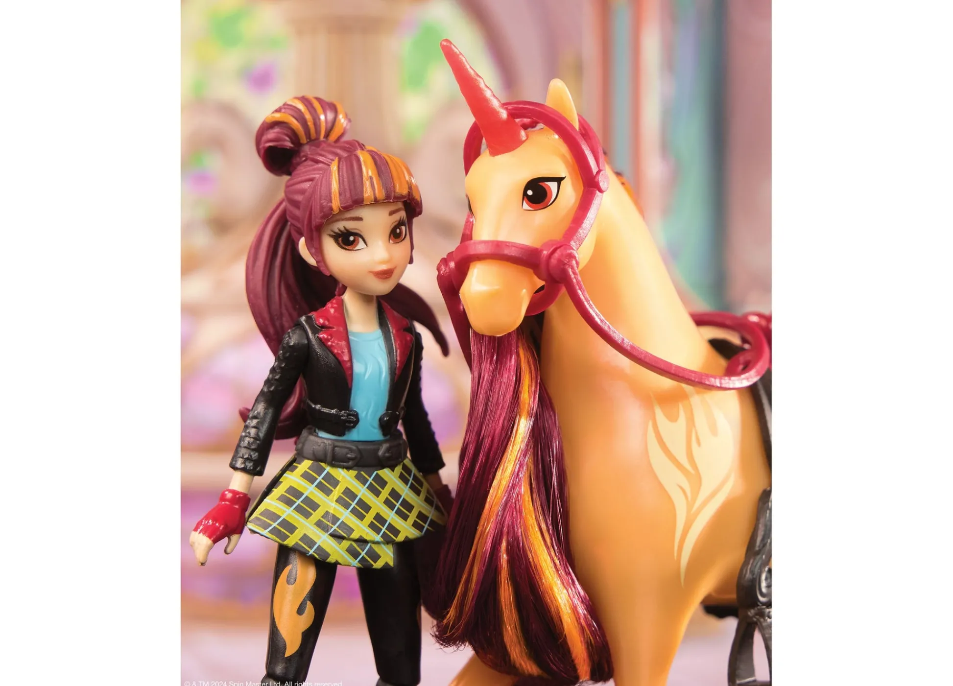 Macy's - Supplier Unicorn Academy Valentina & Cinder Riding Playset* Stuffed Animals & Plush Toys