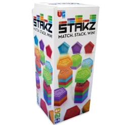 Educators Resource University Games Stakz Strategic Tile-Stacking Game* Dominoes & Tiles Games