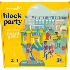 Flat River Group Upbounders Block Party Classic Ups and Downs Board Game for Kids* Board Games|Role-Playing Games