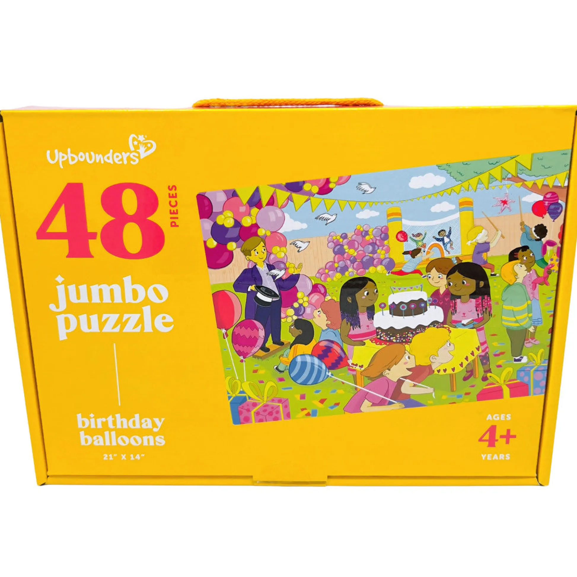 Flat River Group Upbounders Vibrant Birthday Balloons Jigsaw Puzzle - 48 pc* Puzzles