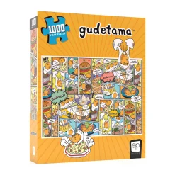 AreYouGame USAopoly Gudetama Amazing Egg-Ventures Jigsaw Puzzle - 1000 pc* Puzzles