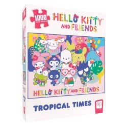 Educators Resource USAopoly Hello Kitty and Friends Tropical Times Jigsaw Puzzle - 1000 pc* Puzzles