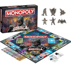 Educators Resource USAopoly MONOPOLY: Godzilla - Collector's Edition Board Game* Role-Playing Games|Board Games