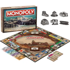 Educators Resource USAopoly MONOPOLY: National Parks Edition Board Game* Board Games|Role-Playing Games