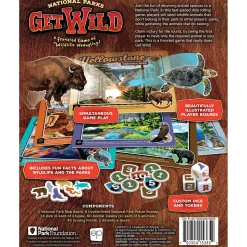 Educators Resource USAopoly National Parks Get Wild Family Dice Game* Family & Entertainments Games