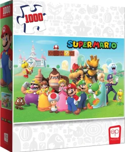 Calendar Holdings, LLC USAopoly Super Mario Mushroom Kingdom Jigsaw Puzzle - 1000 pc* Puzzles