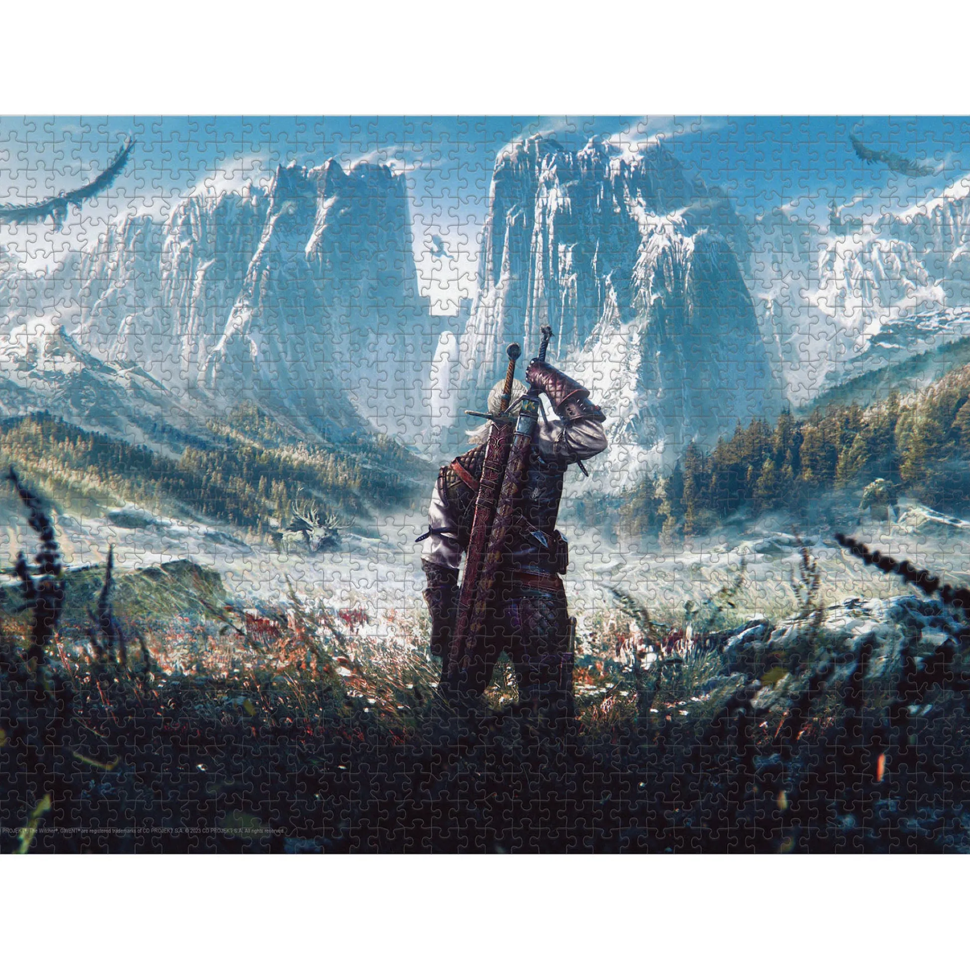 Educators Resource USAopoly The Witcher Skellige Jigsaw Puzzle - 1000 pc* Puzzles