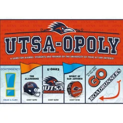 Flat River Group UTSA-Opoly University Themed Board Game for Ages 8+* Board Games|Role-Playing Games