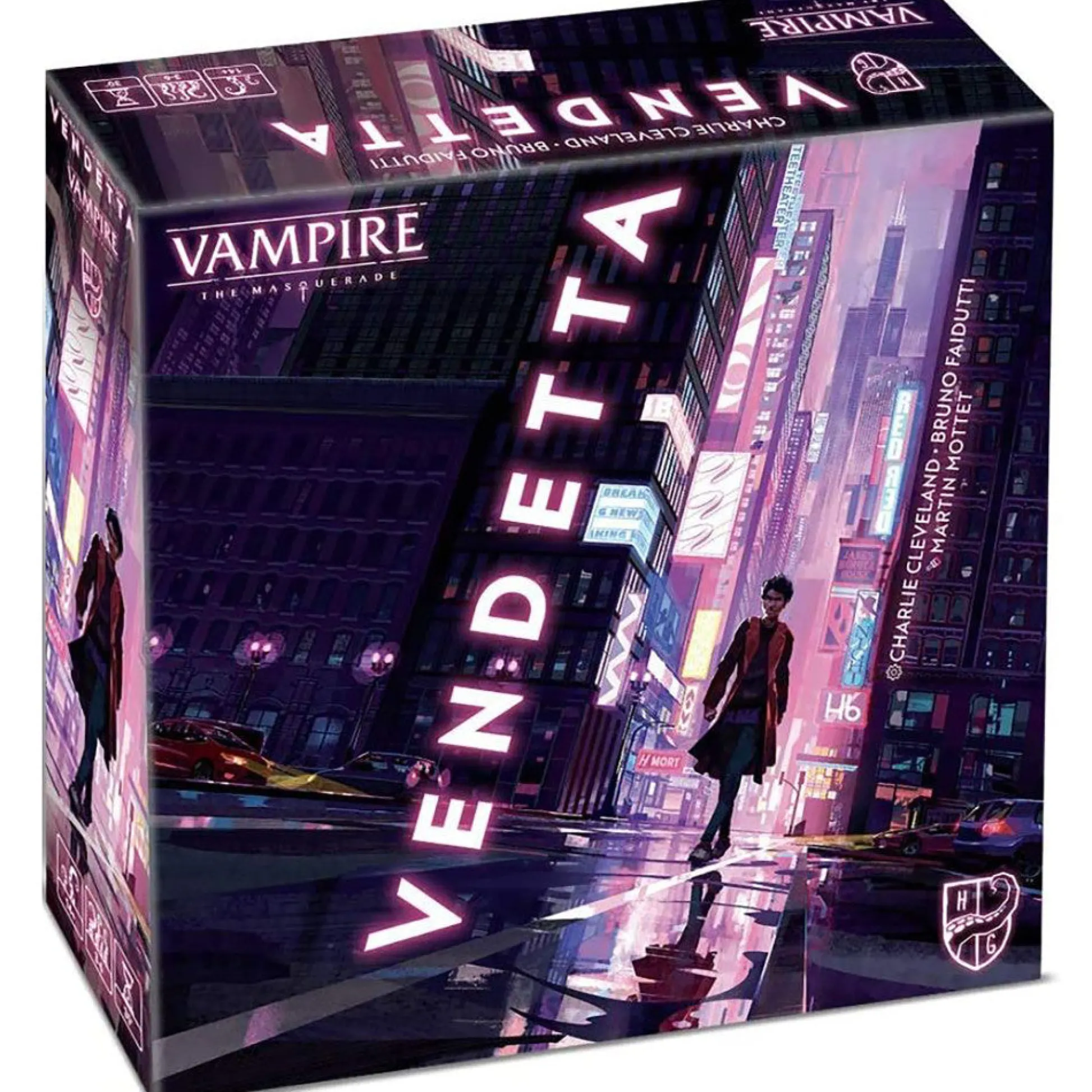 Flat River Group Vampire: The Masquerade - Vendetta Competitive Strategy Card Game* Card Games|Social & Emotional Skills