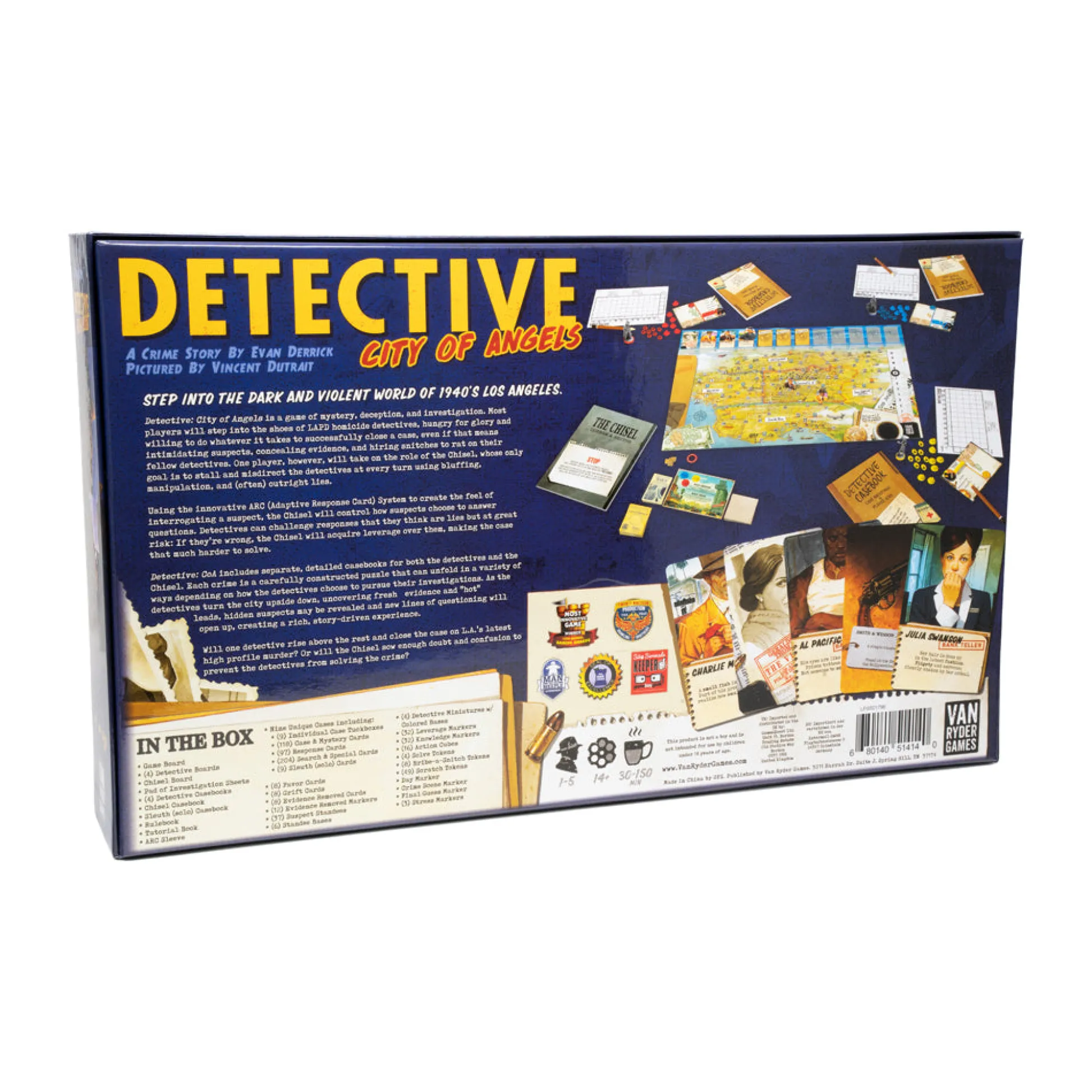 AreYouGame Van Ryder Games Detective: City of Angels Board Game* Board Games|Role-Playing Games