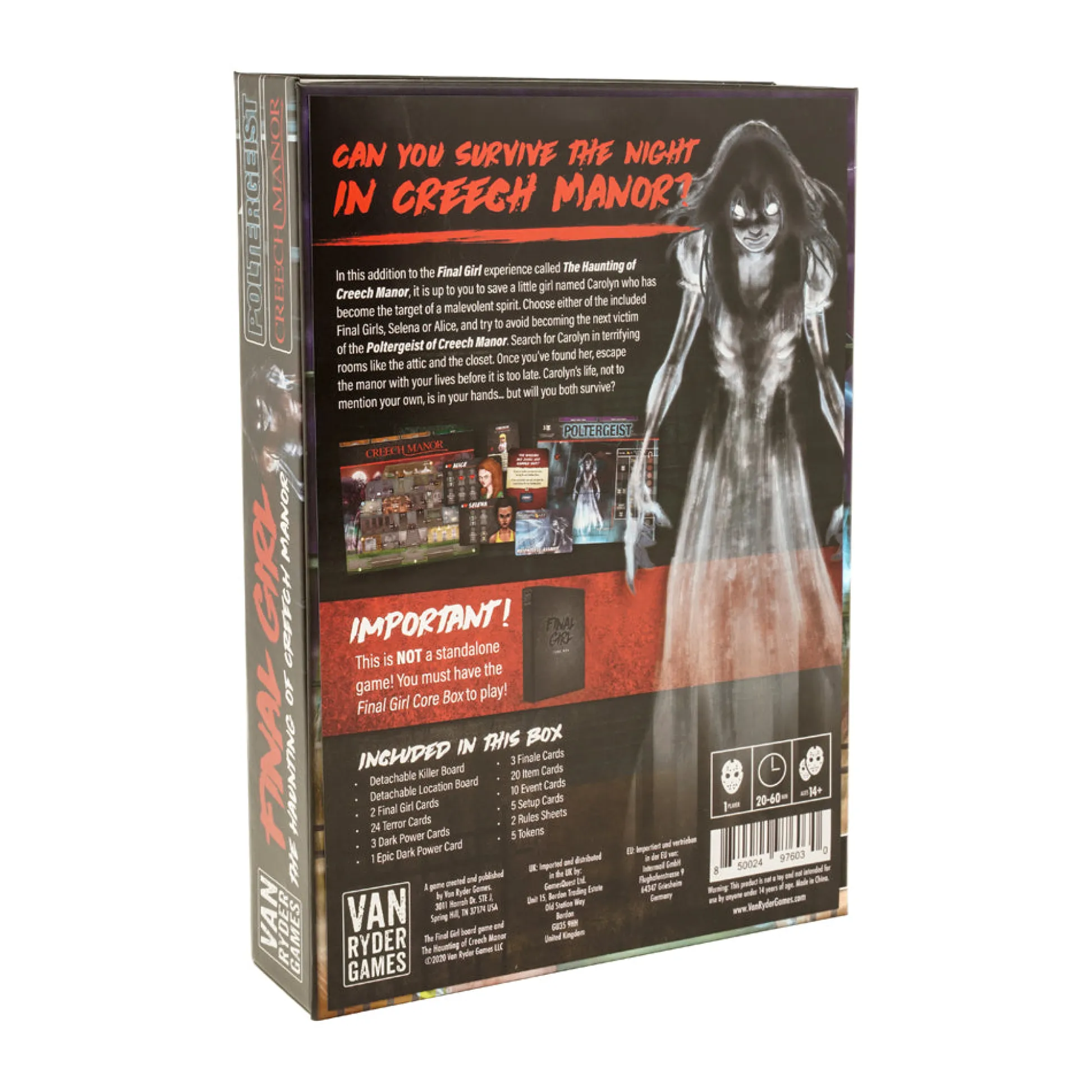 AreYouGame Van Ryder Games Final Girl: The Haunting of Creech Manor Expansion Pack* Board Games|Role-Playing Games