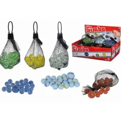 Calendar Holdings, LLC Vibrant Spectrum Marbles, 6-Count Assorted Colors Set* Classic Games