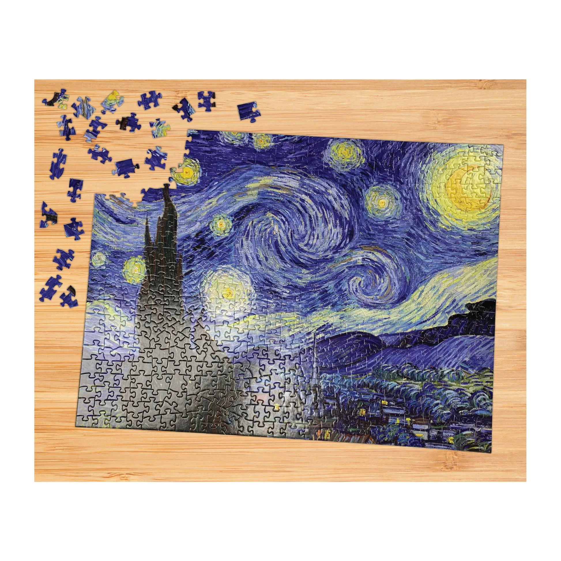 AreYouGame Vincent van Gogh Starry Night Jigsaw Puzzle - 500 pc* Puzzles