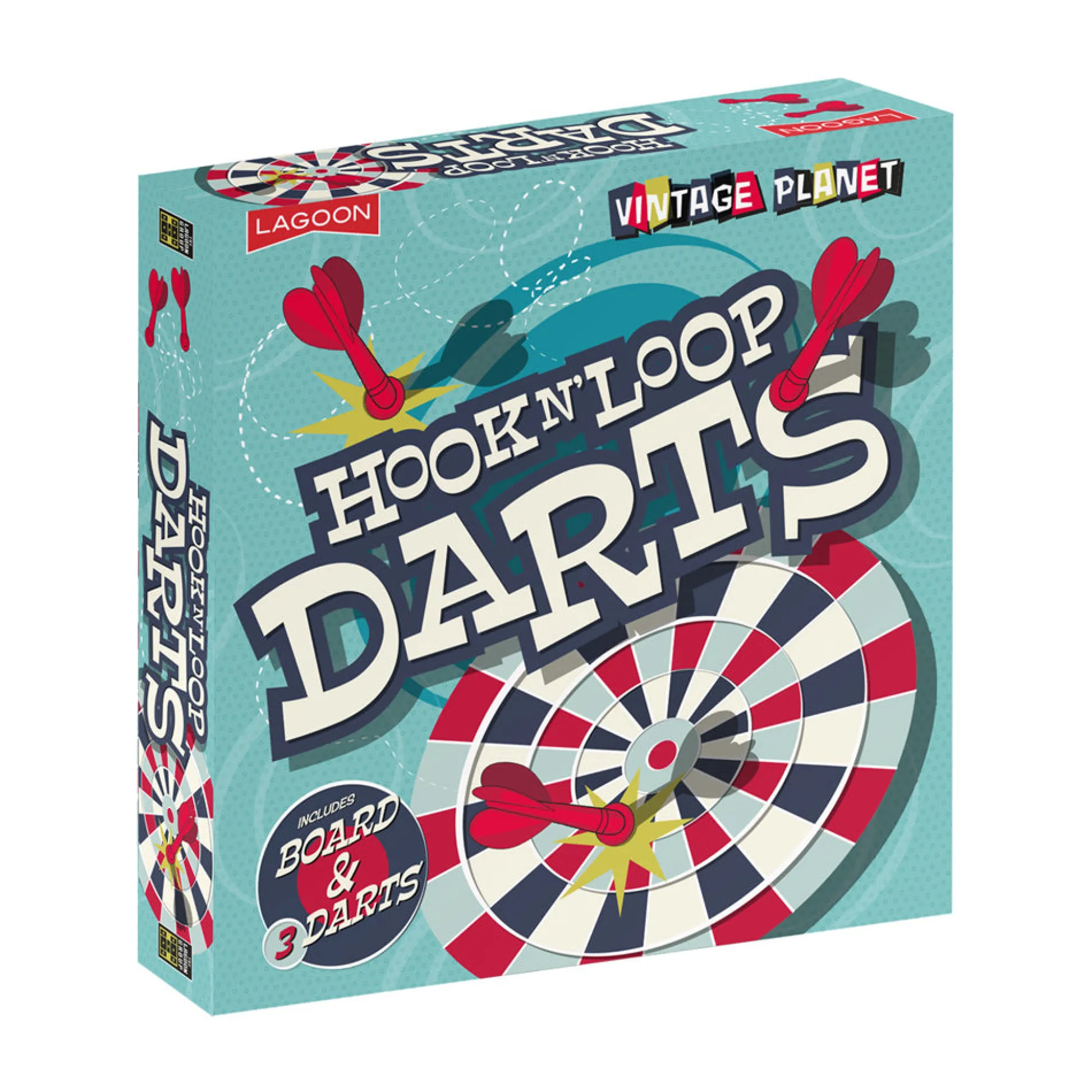 AreYouGame Vintage Planet Hook N' Loop Dartboard Game* Board Games|Role-Playing Games