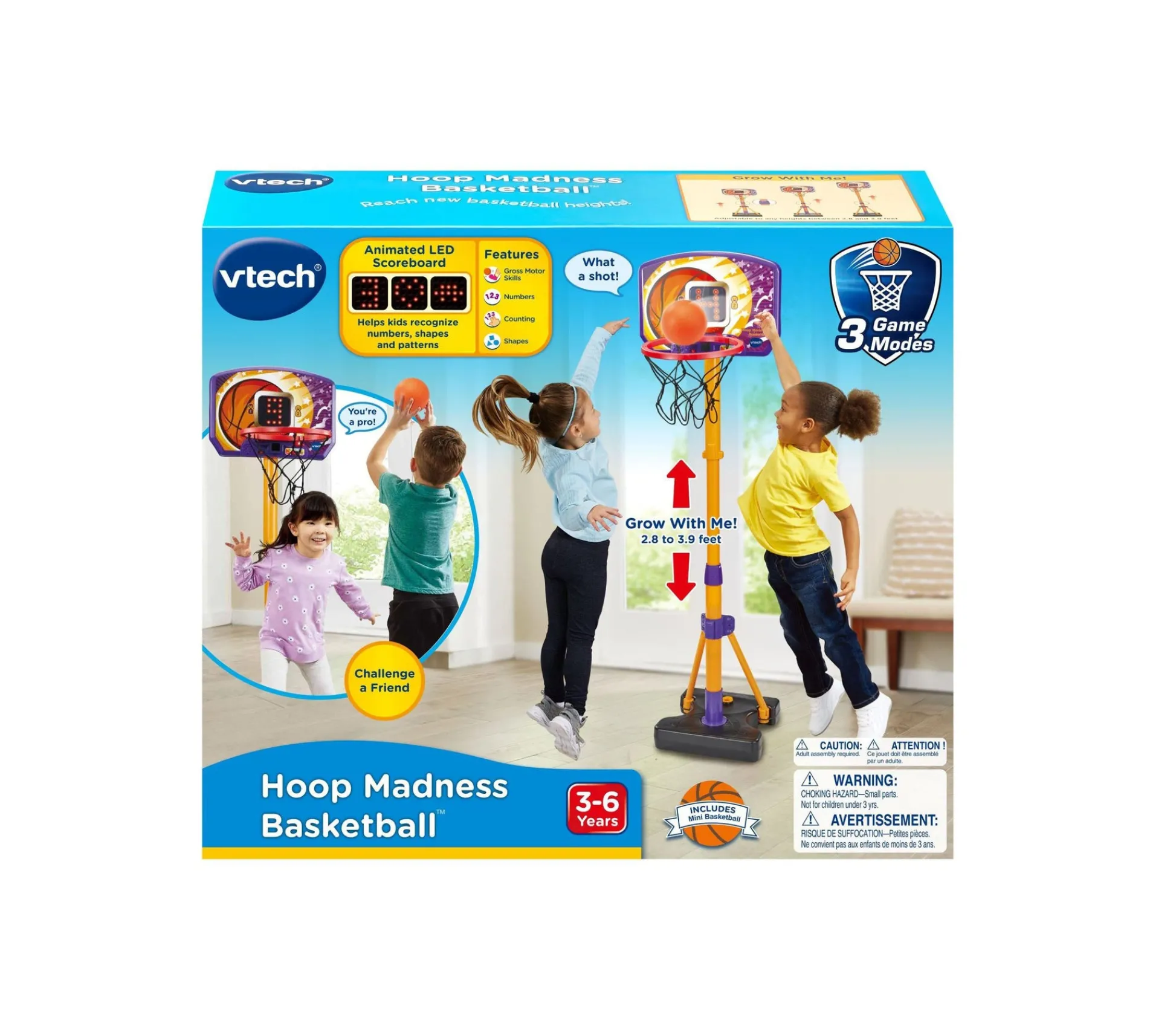Macy's - Supplier VTech Hoop Madness Basketball Adjustable Set for Preschoolers* Preschool Education Toys & Activities