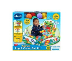 Macy's - Supplier VTech Pop-a-Balls Pop Count Ball Pit - Colorful Toddler Play Zone* Preschool Education Toys & Activities