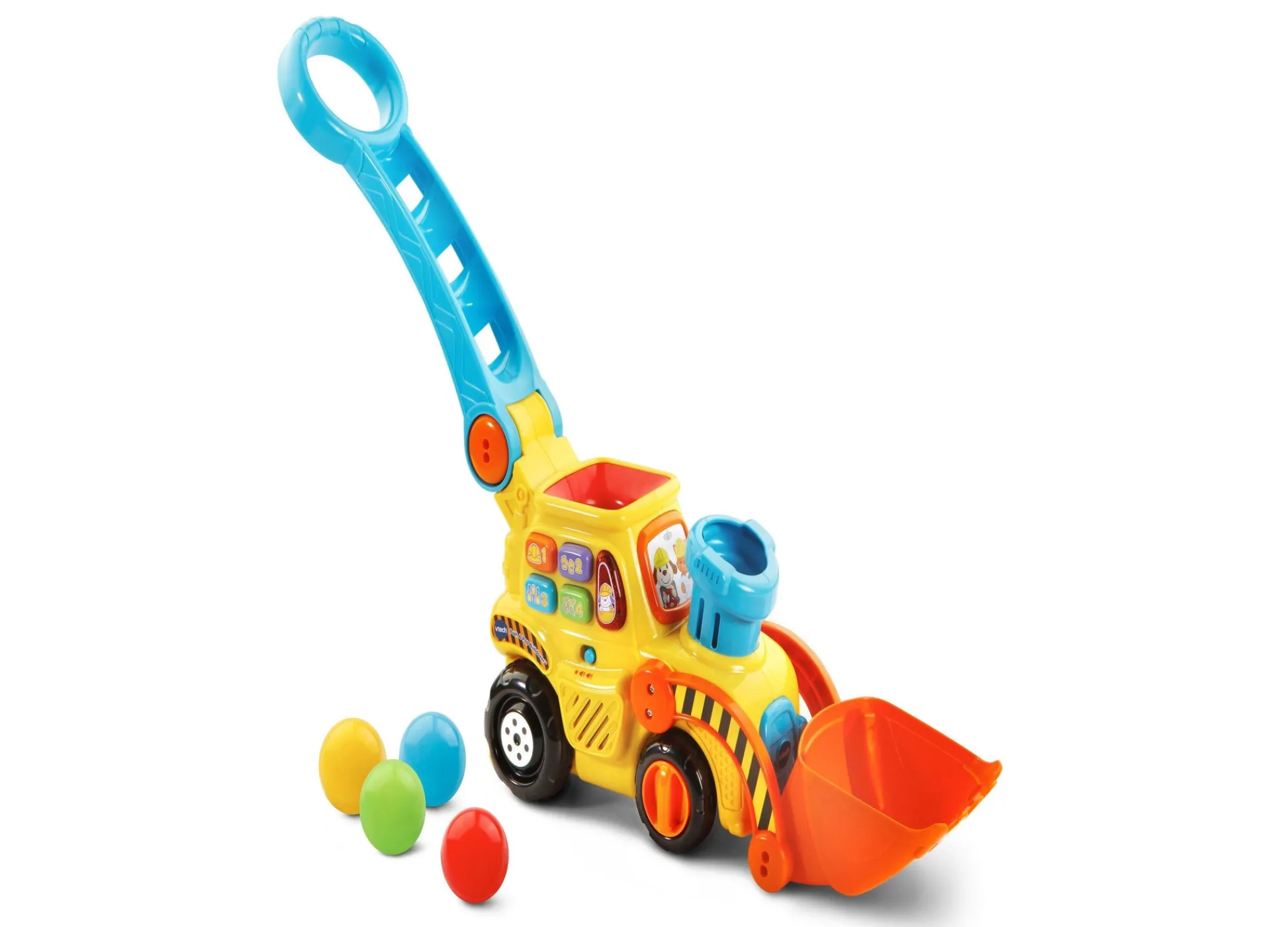Macy's - Supplier VTech Pop-a-Balls Push Pop Bulldozer Interactive Toy* Preschool Education Toys & Activities|Preschool Vehicles