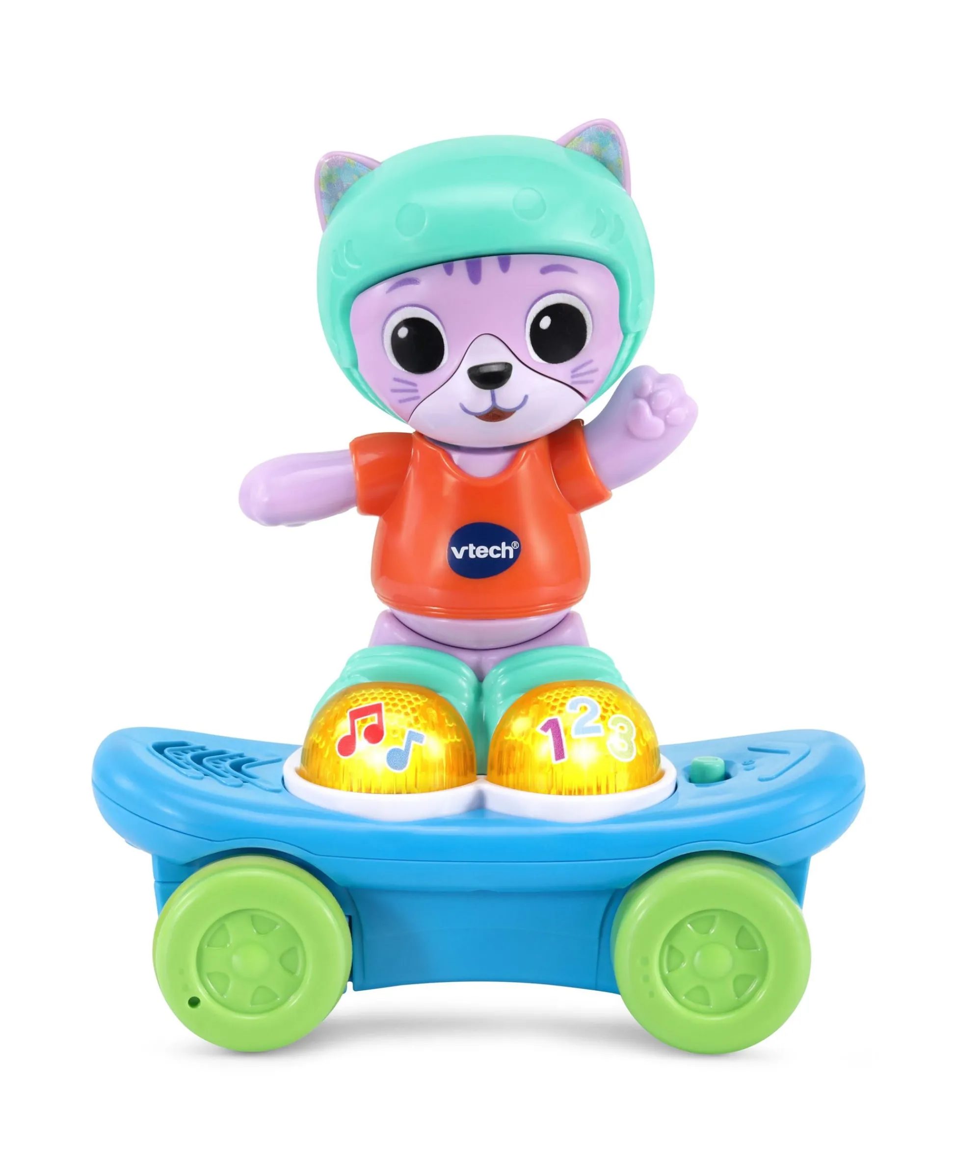 Macy's - Supplier VTech Pull Back Skater Cat Interactive Learning Toy* Preschool Education Toys & Activities