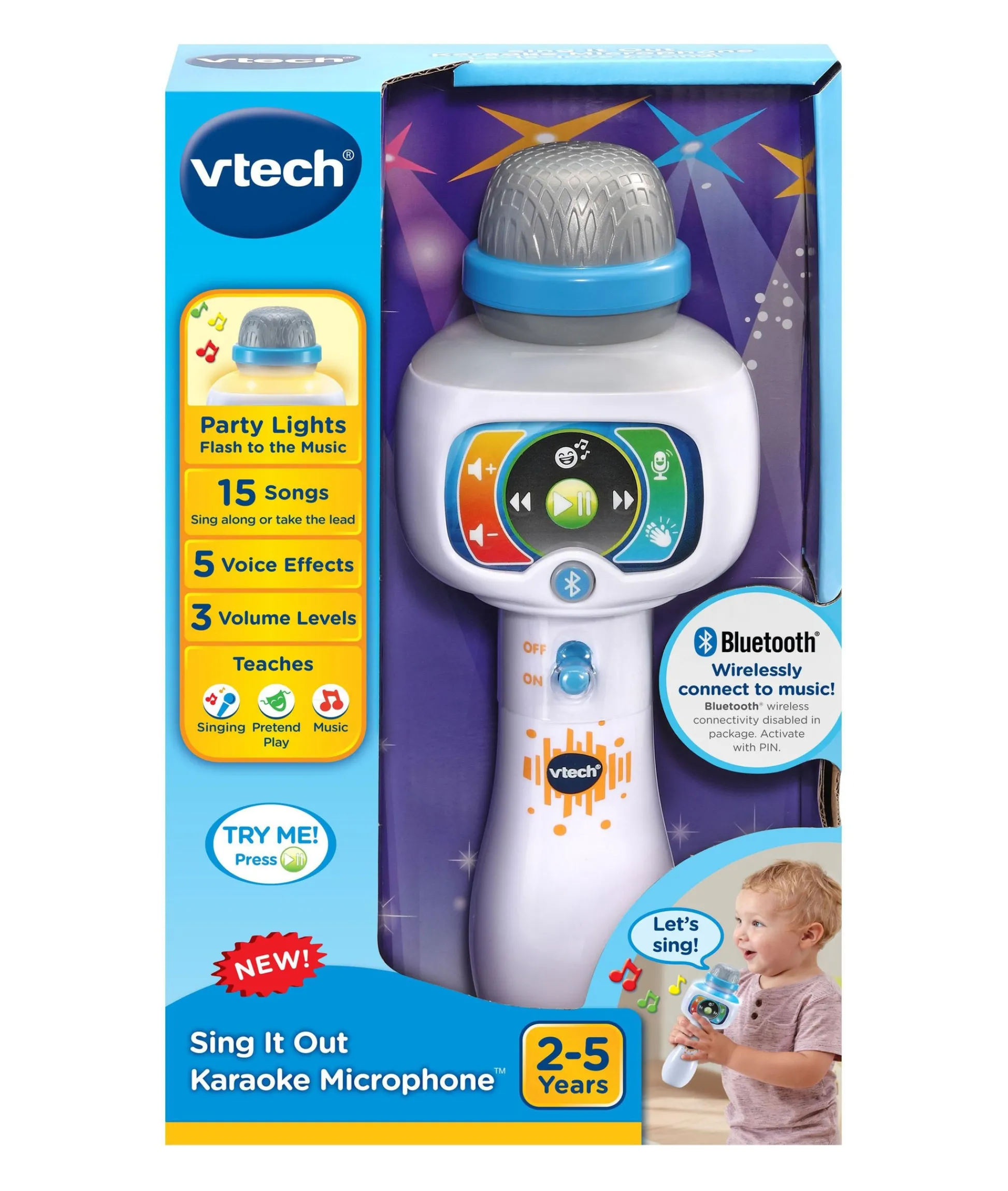 Macy's - Supplier VTech Sing It Out Wireless Karaoke Microphone* Karaoke Machines & Accessories|Electronics