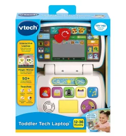 Macy's - Supplier VTech Toddler Tech Laptop - Interactive Learning Toy with Magic Mirror - Blue* Preschool Education Toys & Activities