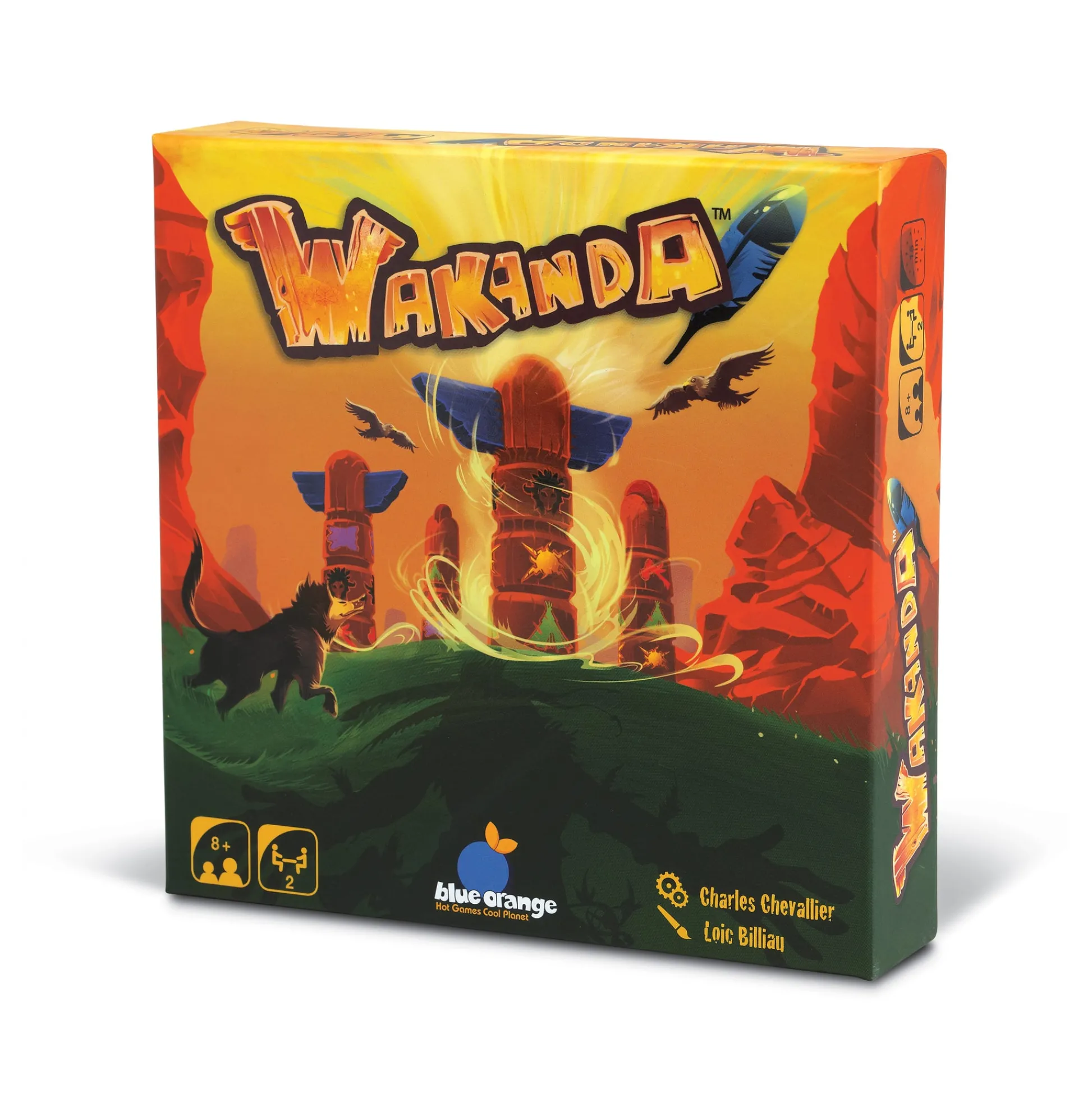 AreYouGame Wakanda Totem Pole Strategy Game for 2 Players* Strategy Games|Social & Emotional Skills