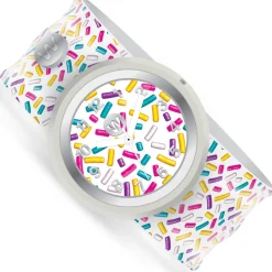 Flat River Group Watchitude Kids' Slap Watch Sprinkles - Colorful Silicone Strap* Electronics