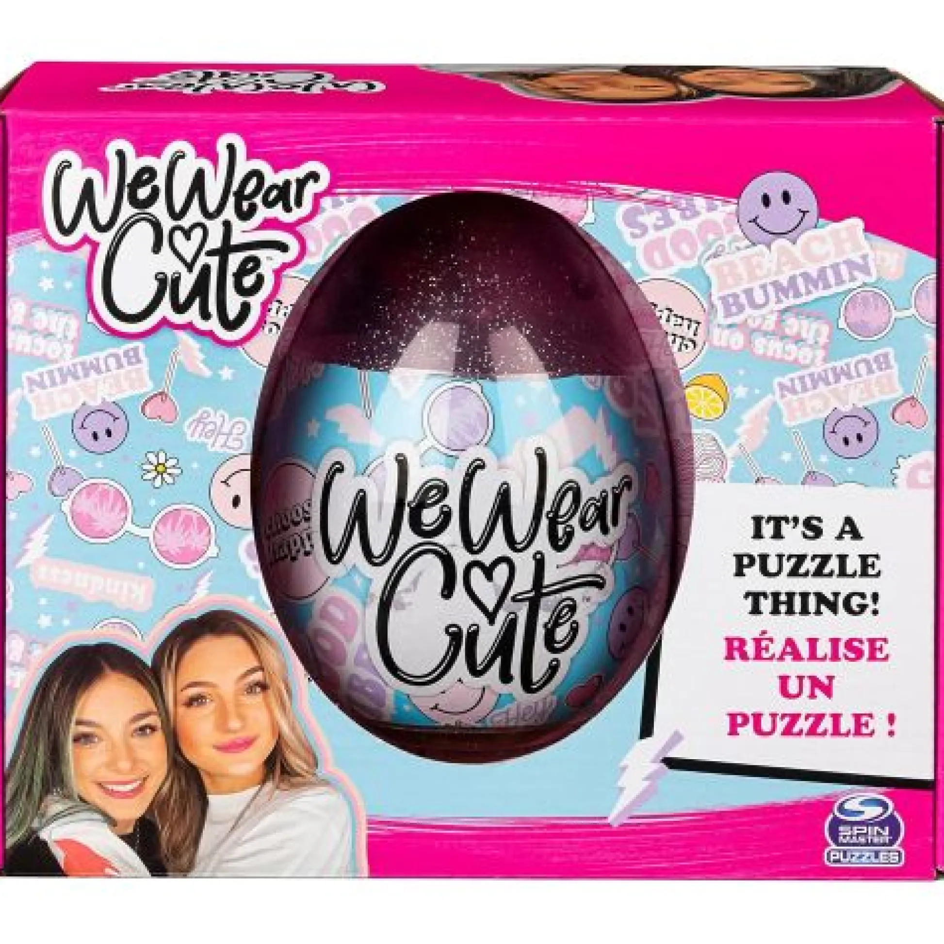 Calendar Holdings, LLC We Wear Cute Vibrant Egg-Shaped 100-Piece Puzzle* Puzzles