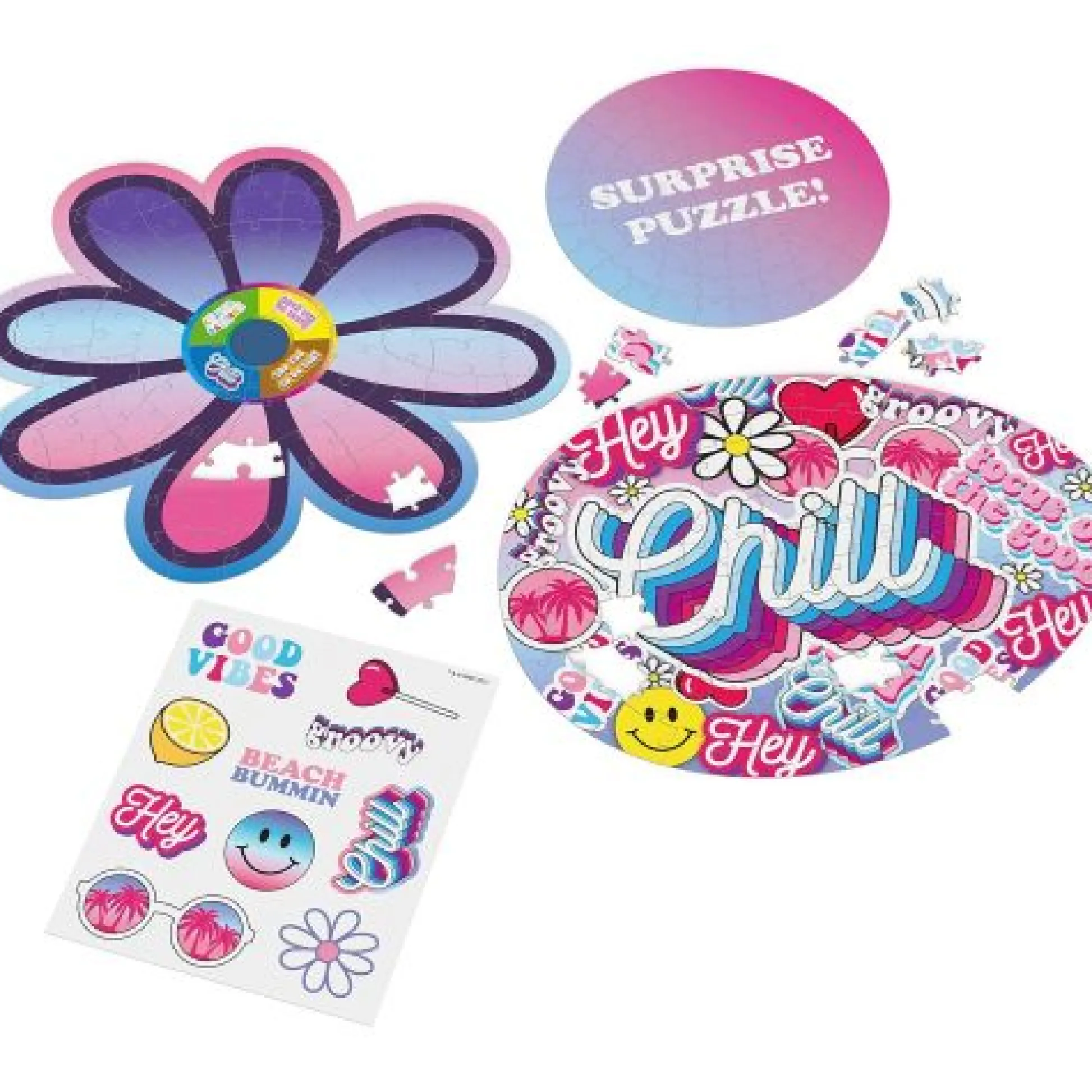 Calendar Holdings, LLC We Wear Cute Vibrant Egg-Shaped 100-Piece Puzzle* Puzzles