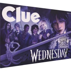 Calendar Holdings, LLC Wednesday Addams Clue Mystery Board Game* Role-Playing Games|Board Games