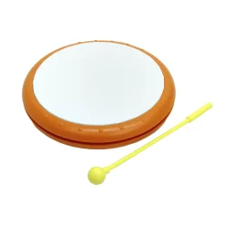 Educators Resource Westco Educational 8" Plastic Frame Drum with Mallet* Musical & Sound Toys|Musical Toys & Instruments