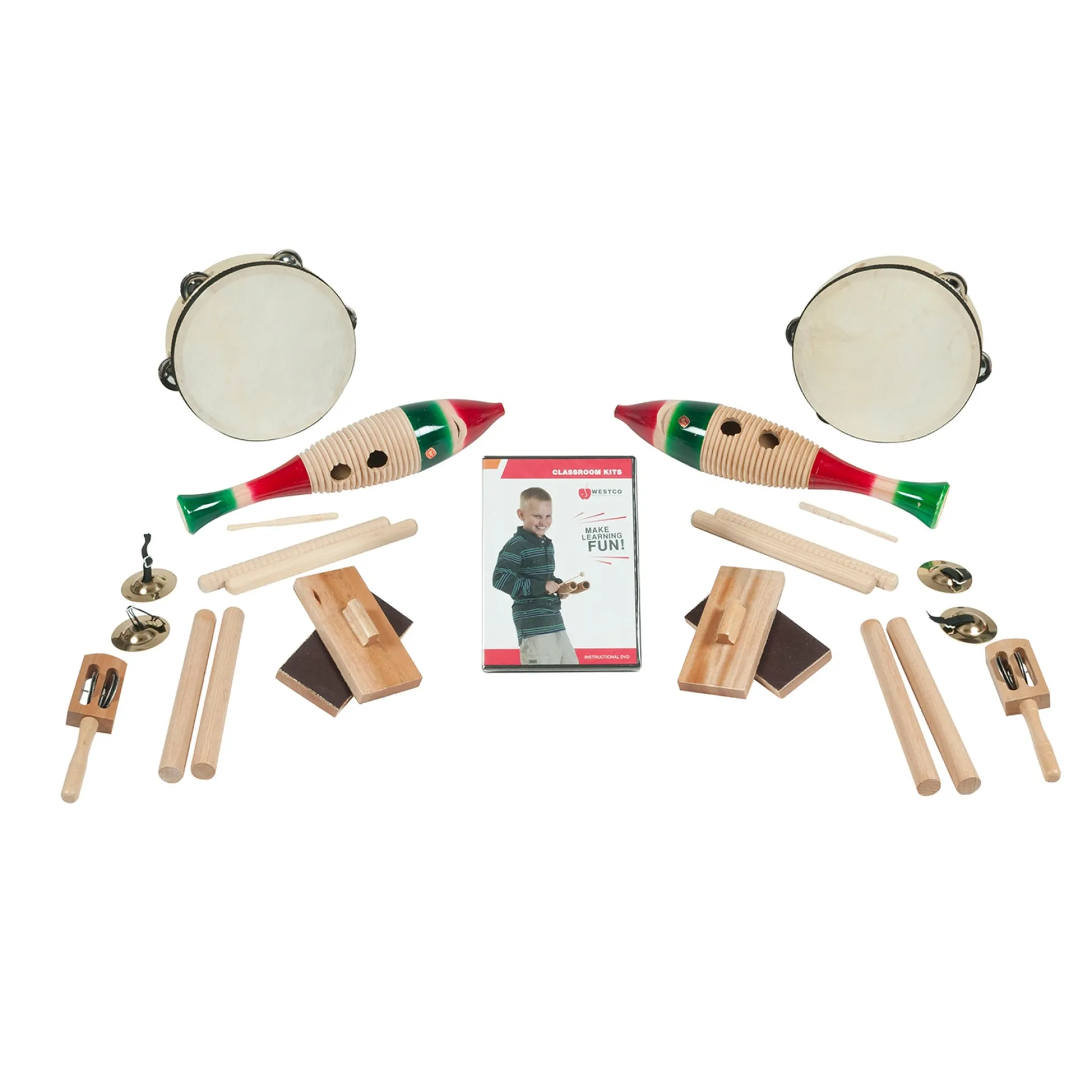 Educators Resource Westco 19-Piece Sound Exploration Music Kit for Kids* Musical & Sound Toys|Musical Toys & Instruments