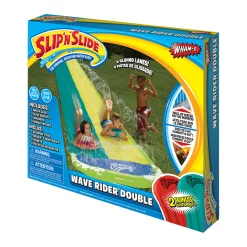AreYouGame Wham-O Slip 'N Slide Wave Rider Double with Dual Water Slides* Swimming Pools & Water Toys|Social & Emotional Skills