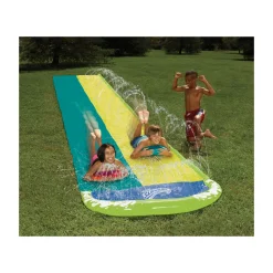 AreYouGame Wham-O Slip 'N Slide Wave Rider Double with Dual Water Slides* Swimming Pools & Water Toys|Social & Emotional Skills