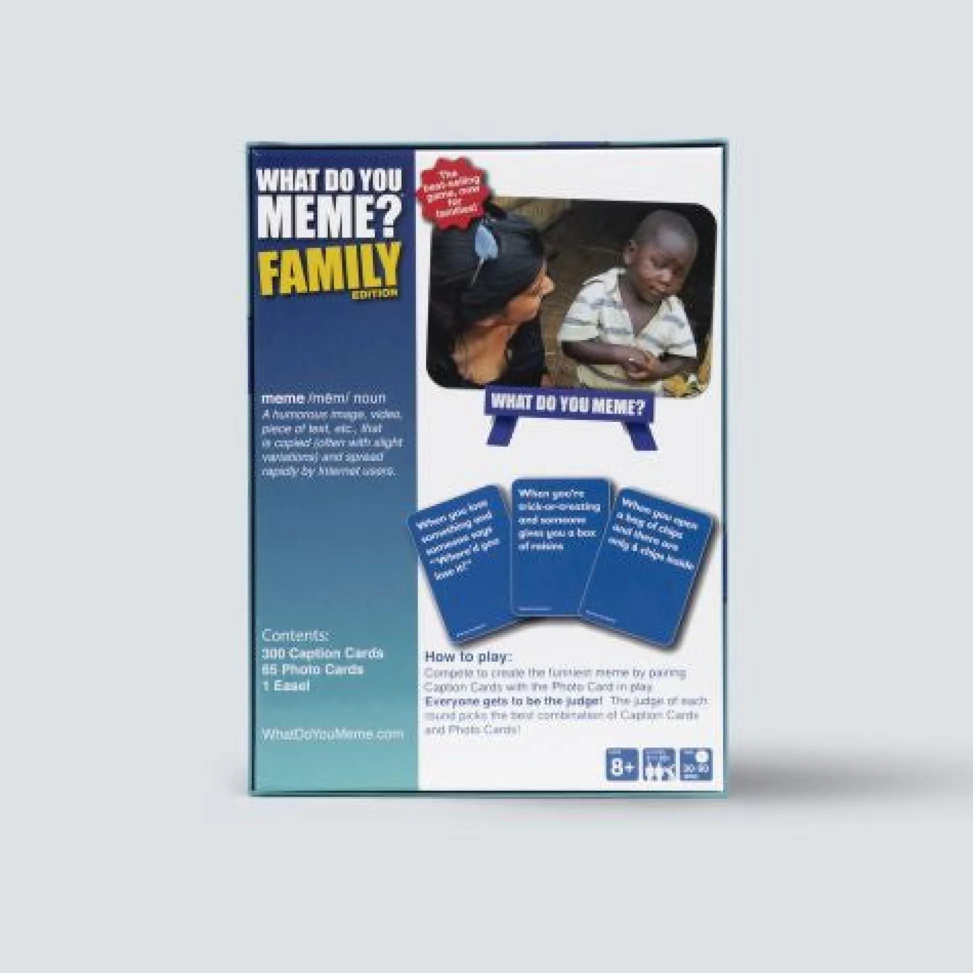 Calendar Holdings, LLC What Do You Meme? Family Edition Hilarious Meme-Making Card Game* Social & Emotional Skills|Card Games
