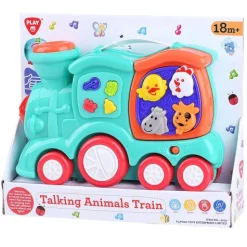 Calendar Holdings, LLC Whimsy Wheels B/O Talking Animal Train with Lights & Sounds* Preschool Education Toys & Activities|Preschool Vehicles