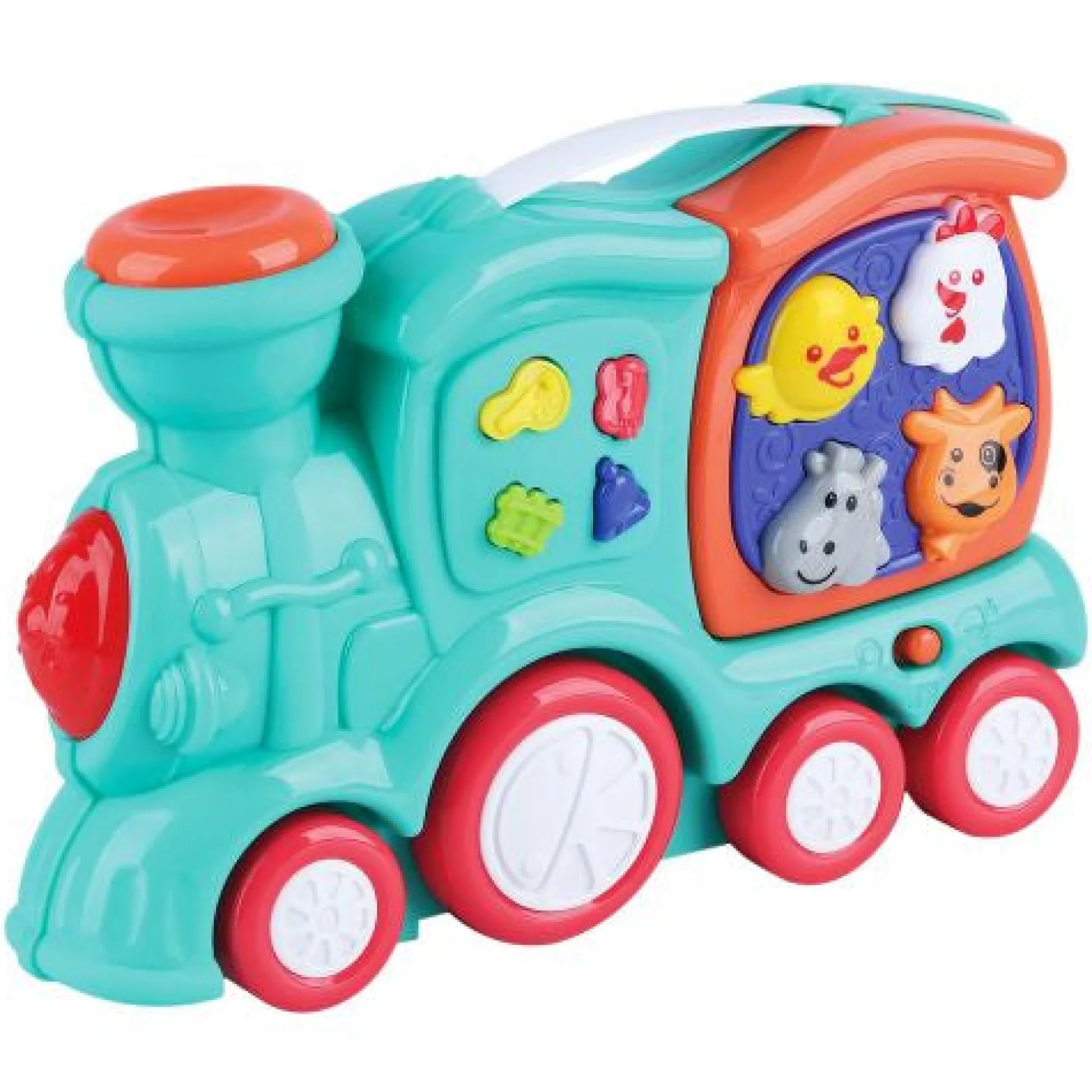 Calendar Holdings, LLC Whimsy Wheels B/O Talking Animal Train with Lights & Sounds* Preschool Education Toys & Activities|Preschool Vehicles