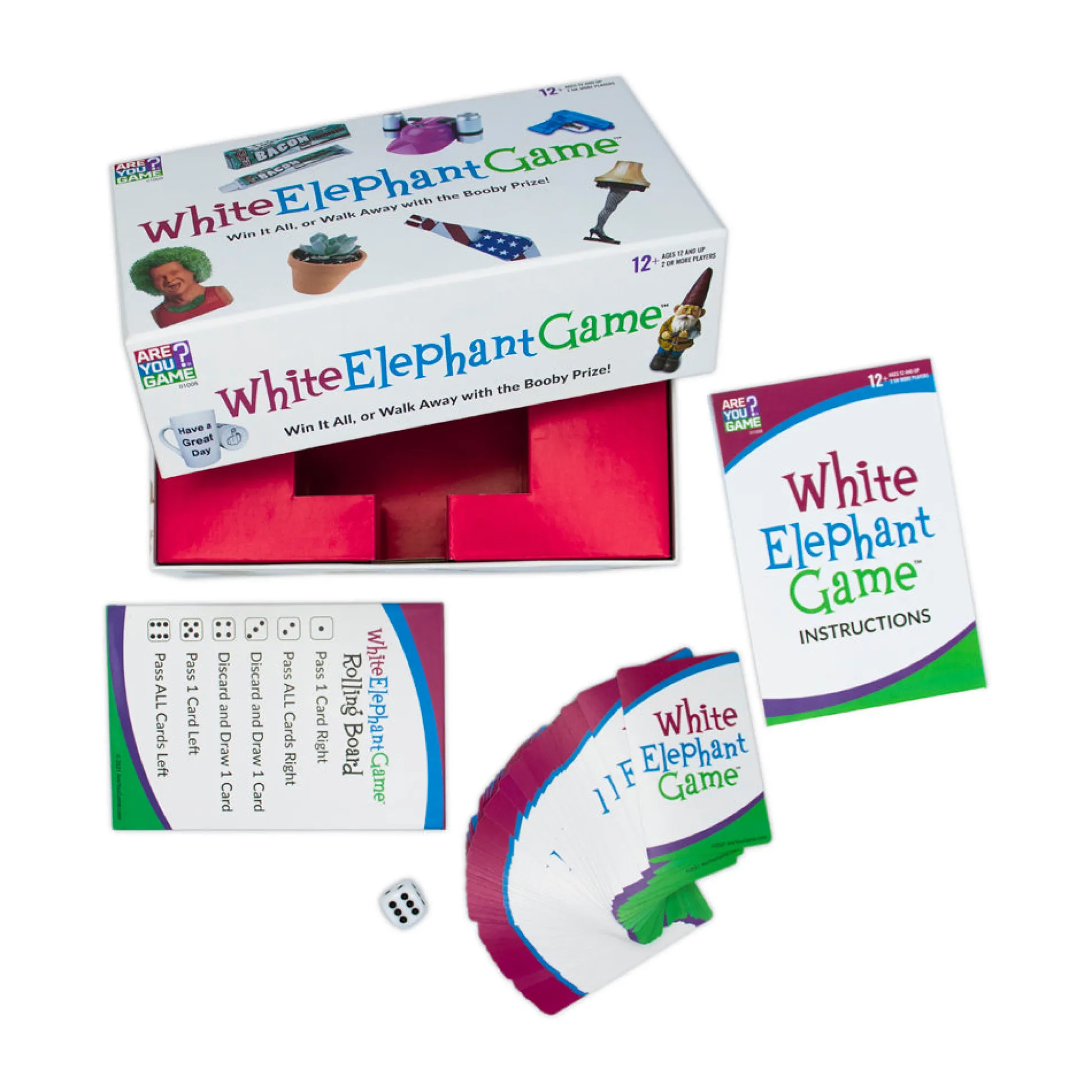 AreYouGame White Elephant Party Card Game by* Card Games|Social & Emotional Skills