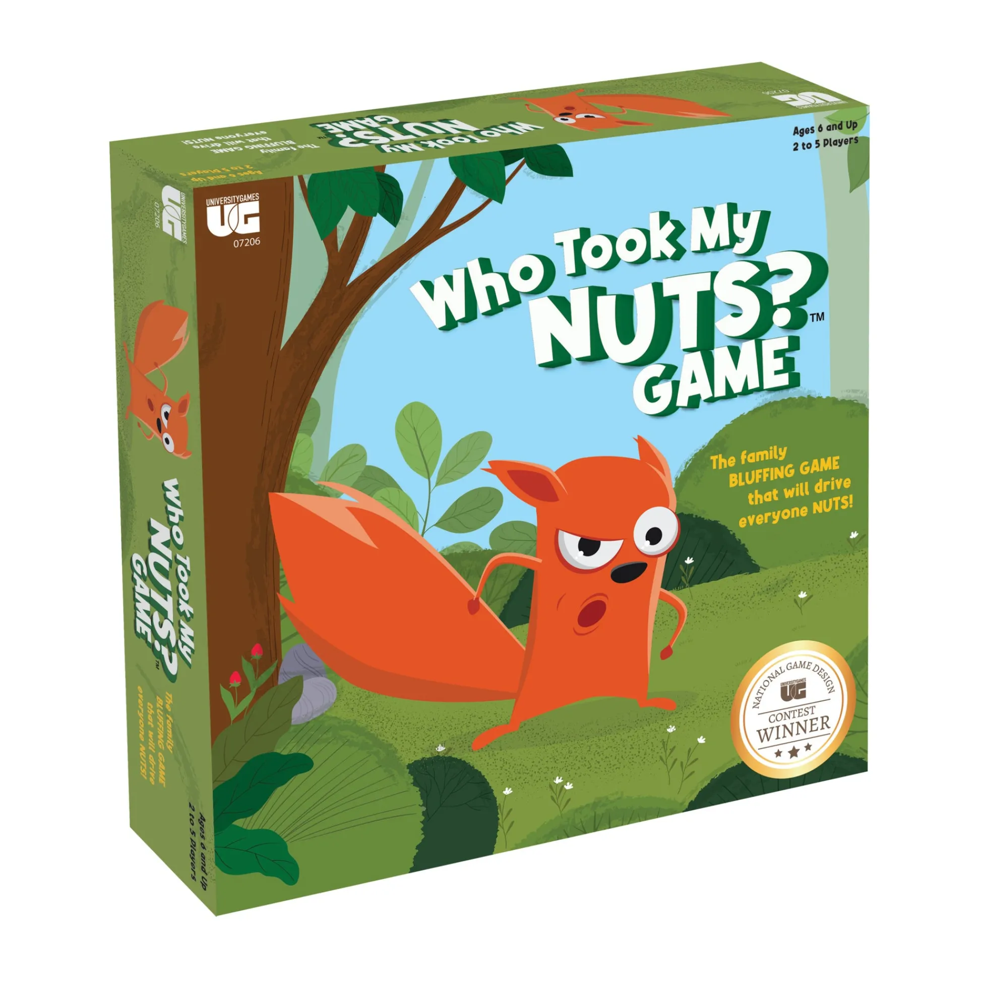 AreYouGame Who Took My NUTS? Squirrel Bluffing Board Game* Role-Playing Games|Board Games