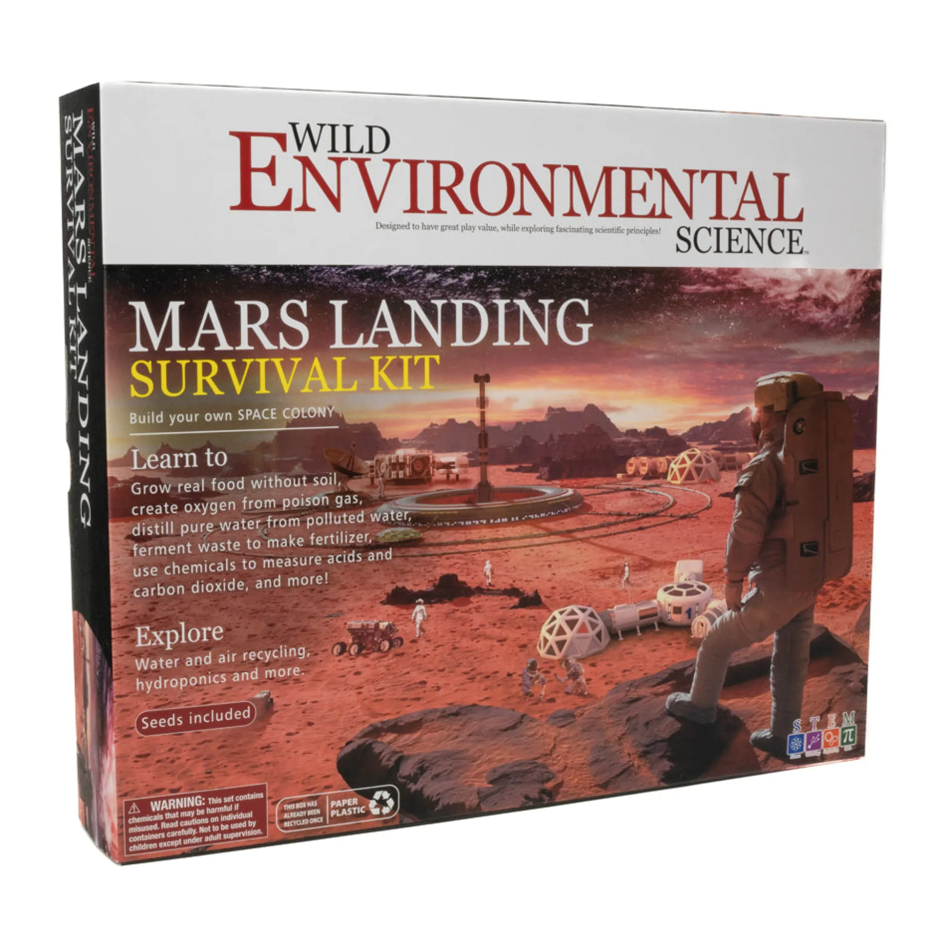 AreYouGame Wild Environmental Science Mars Landing Survival Kit* Science Toys