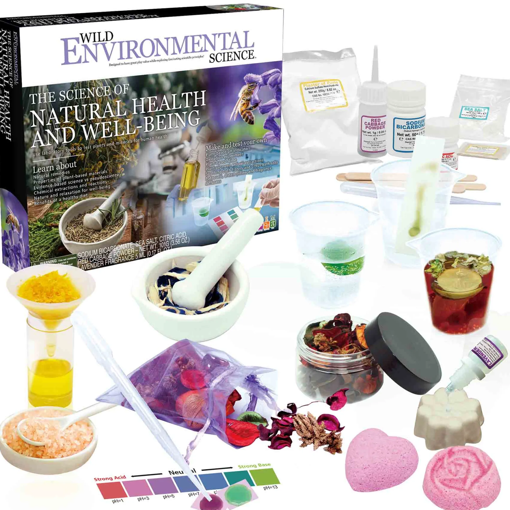 Educators Resource Wild Environmental Science Natural Health and Well-Being STEM Kit - Create Spa Essentials* Science & Discovery